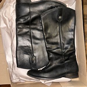 Frye Melissa Button Extended Calf Boots